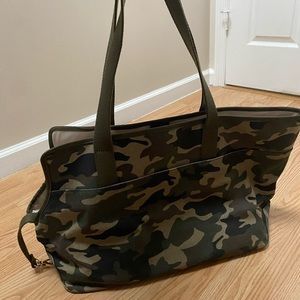 Mark and Graham Camo Pet Tote